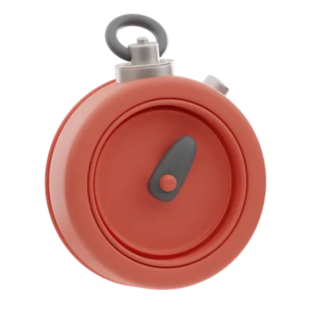 Stopwatch  3D Icon