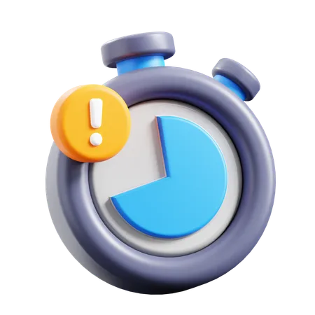 Stopwatch  3D Icon