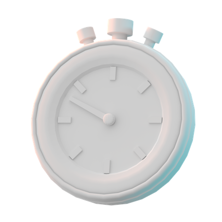 Stopwatch  3D Icon
