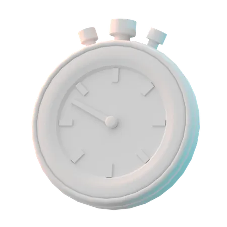 Stopwatch  3D Icon