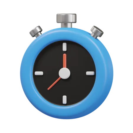 Stopwatch  3D Icon