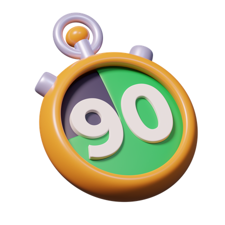 Stopwatch  3D Icon