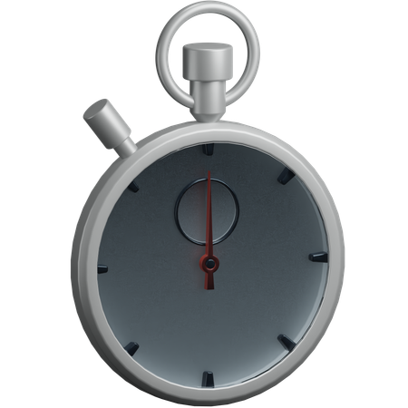 Stopwatch  3D Icon