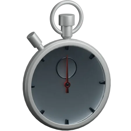 Stopwatch  3D Icon