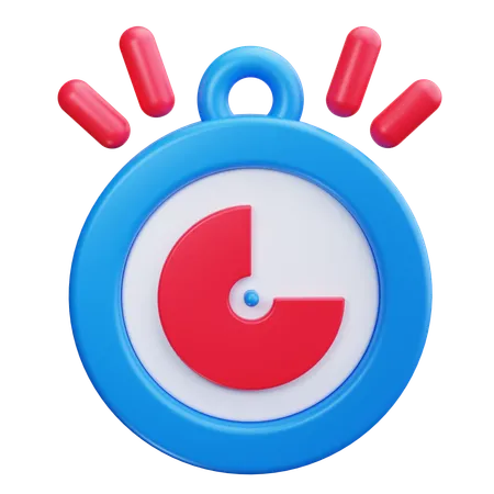 Stopwatch  3D Icon