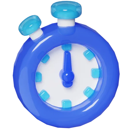 Stopwatch  3D Icon