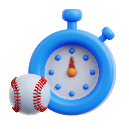 Stopwatch  3D Icon