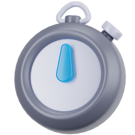 Stopwatch  3D Icon