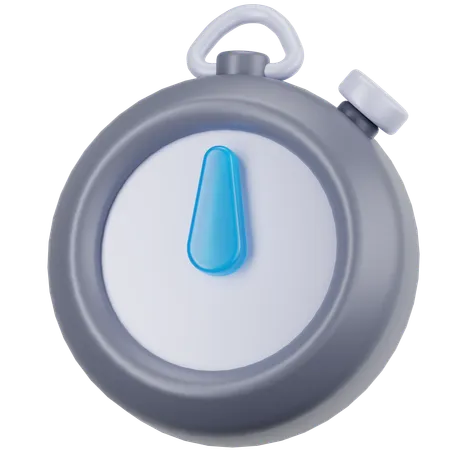 Stopwatch  3D Icon