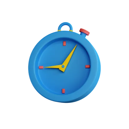 Stopwatch  3D Icon