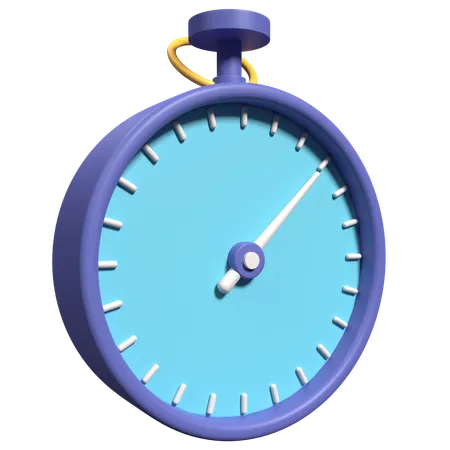 Stopwatch  3D Icon