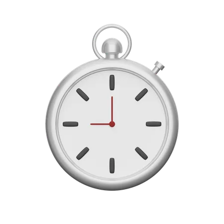 Stopwatch  3D Icon