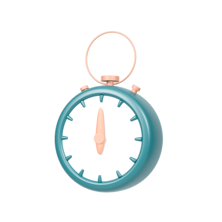 Stopwatch  3D Icon