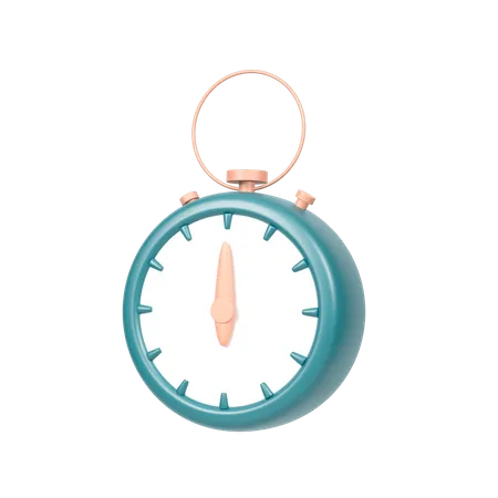 Stopwatch  3D Icon