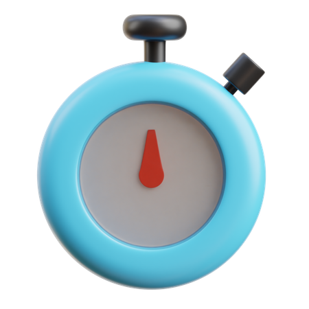 Stopwatch  3D Icon