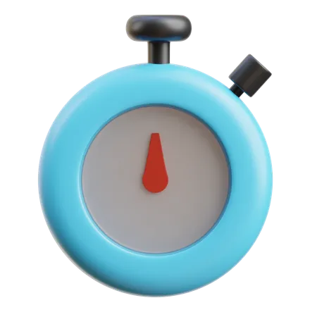 Stopwatch  3D Icon