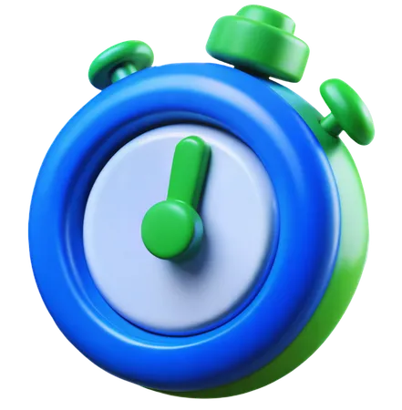 Stopwatch  3D Icon