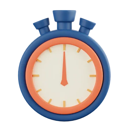 Stopwatch  3D Icon