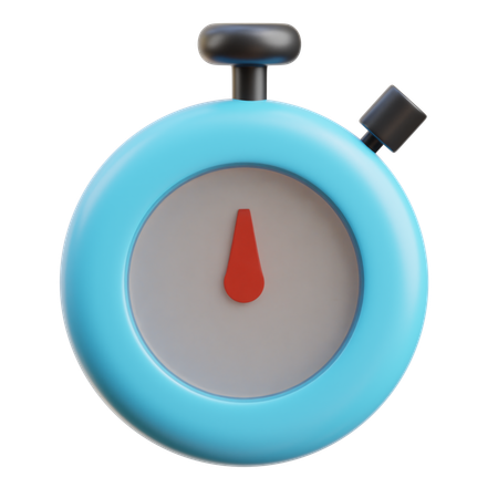 Stopwatch  3D Icon