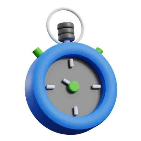 Stopwatch  3D Icon