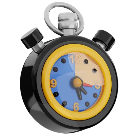 Stopwatch  3D Icon