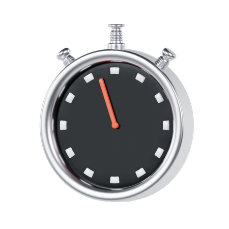 Stopwatch  3D Icon