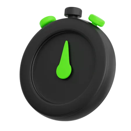 Stopwatch  3D Icon