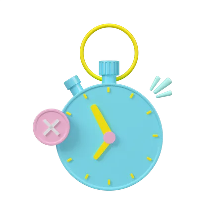 Stopwatch  3D Icon