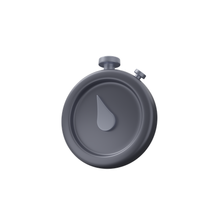 Stopwatch  3D Icon