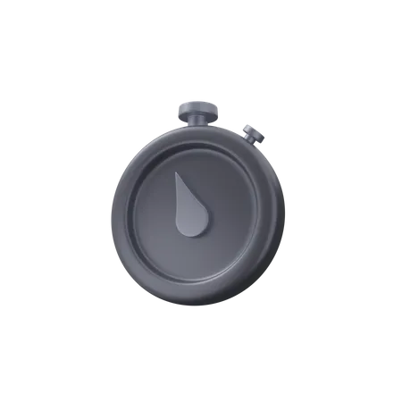 Stopwatch  3D Icon