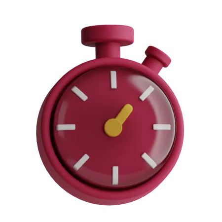 Stopwatch  3D Icon