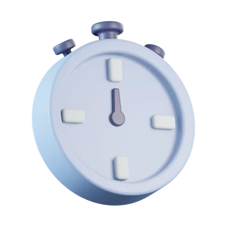 Stopwatch  3D Icon