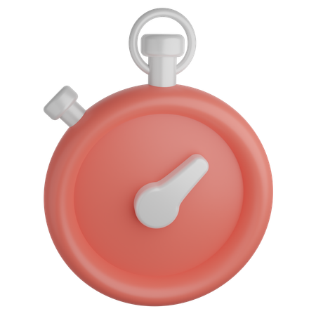 Stopwatch  3D Icon