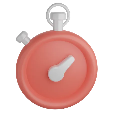 Stopwatch  3D Icon