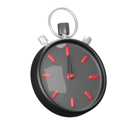 Stopwatch  3D Icon