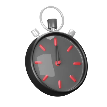 Stopwatch  3D Icon