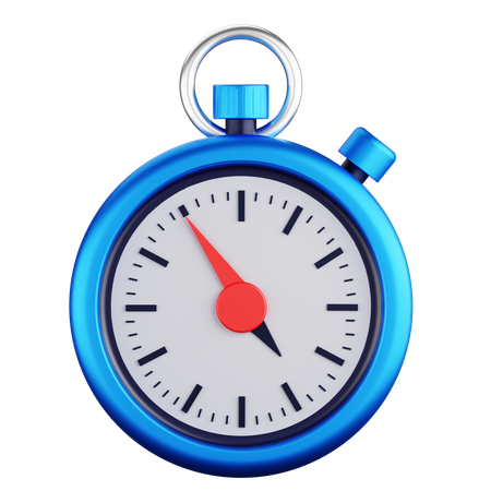 Stopwatch  3D Icon