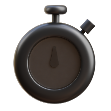 Stopwatch  3D Icon