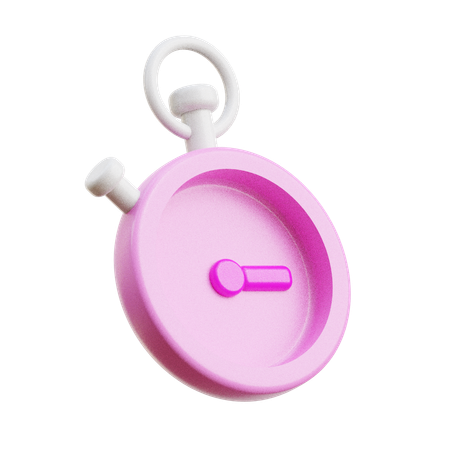 Stopwatch  3D Icon