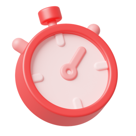 Stopwatch  3D Icon