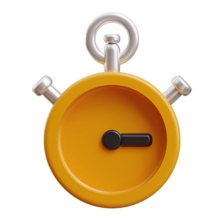 Stopwatch  3D Icon