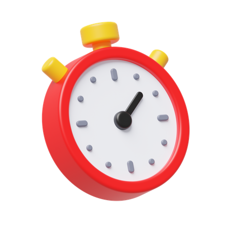 Stopwatch  3D Icon