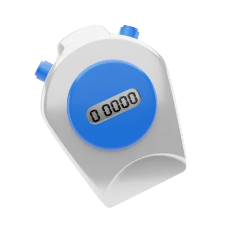 Stopwatch  3D Illustration