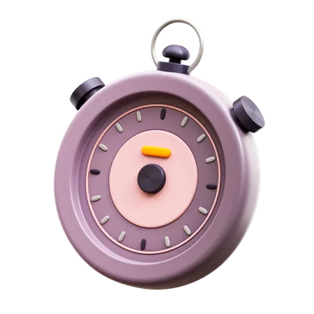 Stopwatch  3D Illustration