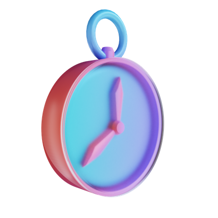 Stopwatch  3D Illustration