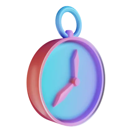 Stopwatch  3D Illustration