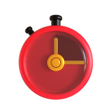 Stopwatch  3D Icon