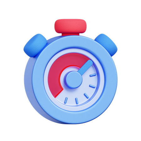 Stopwatch Timer  3D Icon