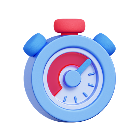 Stopwatch Timer  3D Icon