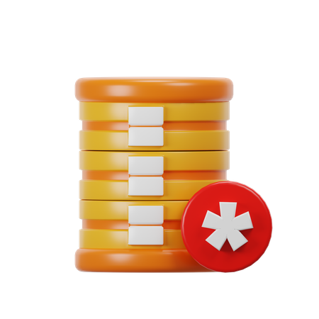 Storage Alert  3D Icon